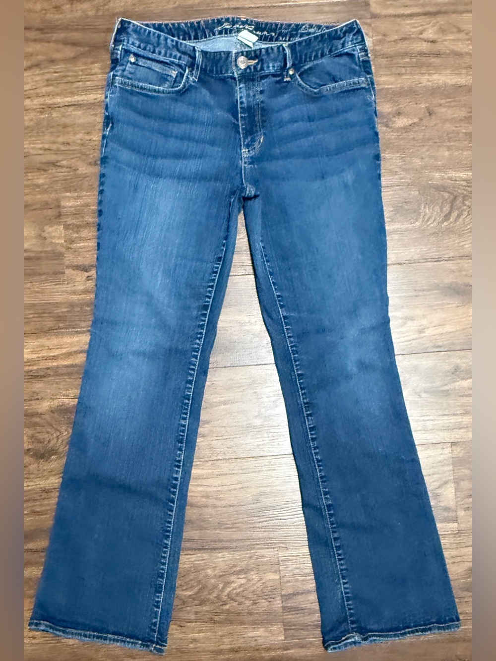 Eddie Bauer Dark Blue Flare Jeans